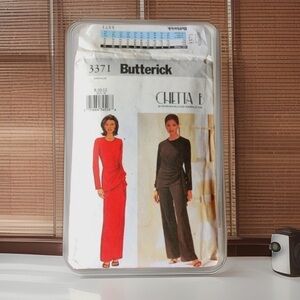 🗺️ Butterick Pattern Sew Misses' Top, Skirt & Pants 3371 Size 8, 10, 12 Uncut